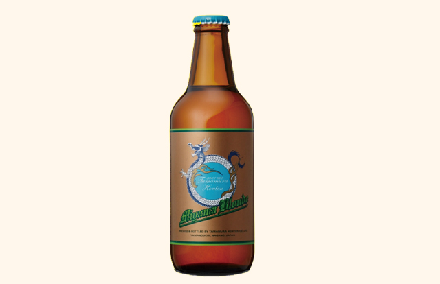 担担麺に合うクラフトビール・ミヤマブロンド(普通)